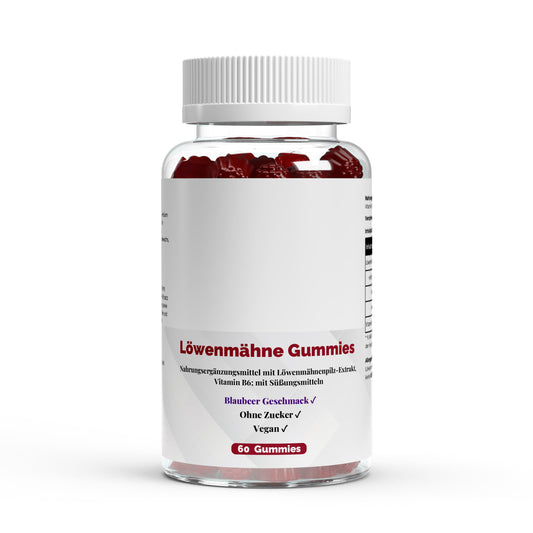 Lion's Mane + Vitamin B6 Gummies - 60 pcs.
