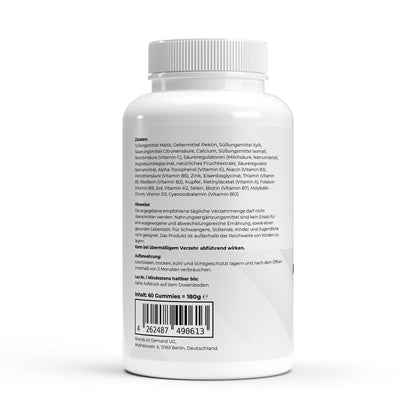 Premium Multivitamin + Mineral Gummies - 60 pcs.